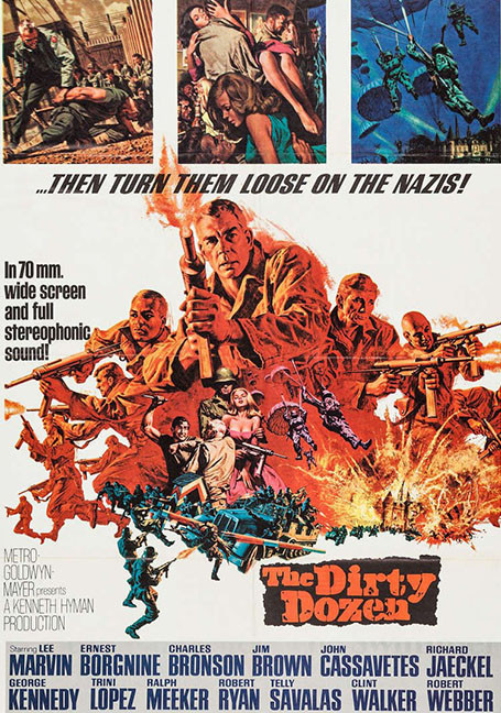 THE DIRTY DOZEN (1967) 12 เดนตาย | นักโทษบุกฝ่าสงคราม ภารกิจพลีชีพโอกาสความสำเร็จแทบจะเป็นศูนย์